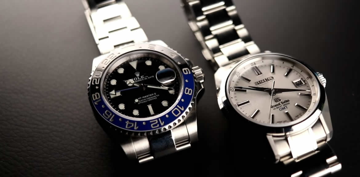 Video: Grand Seiko vs Rolex Batman - Exquisite Timepieces