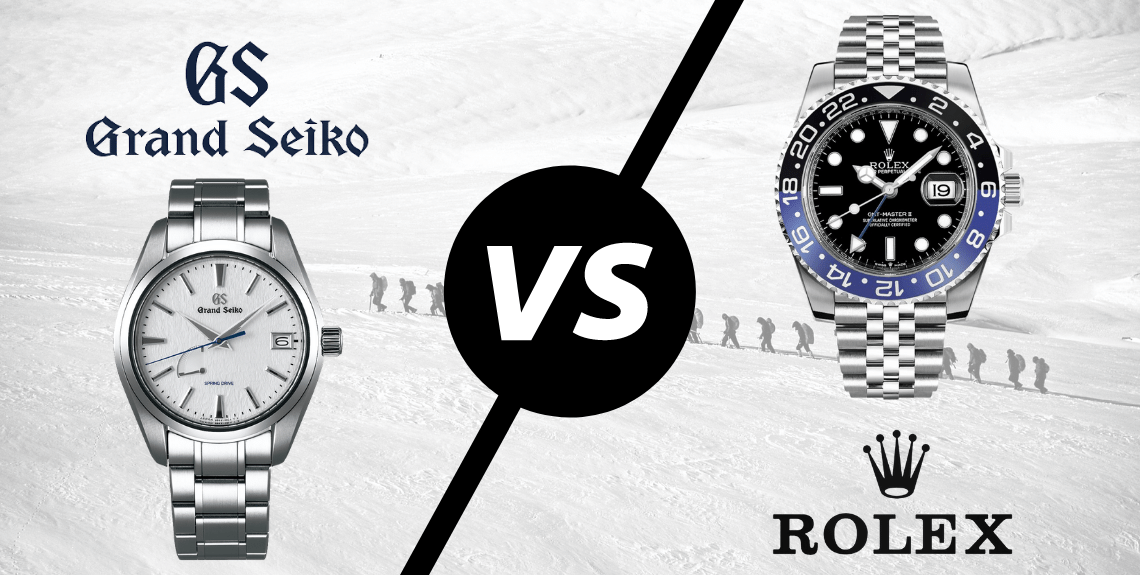 seiko and rolex