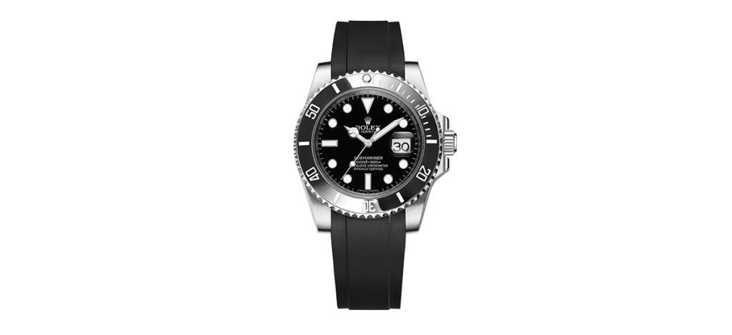 Everest bands black rolex