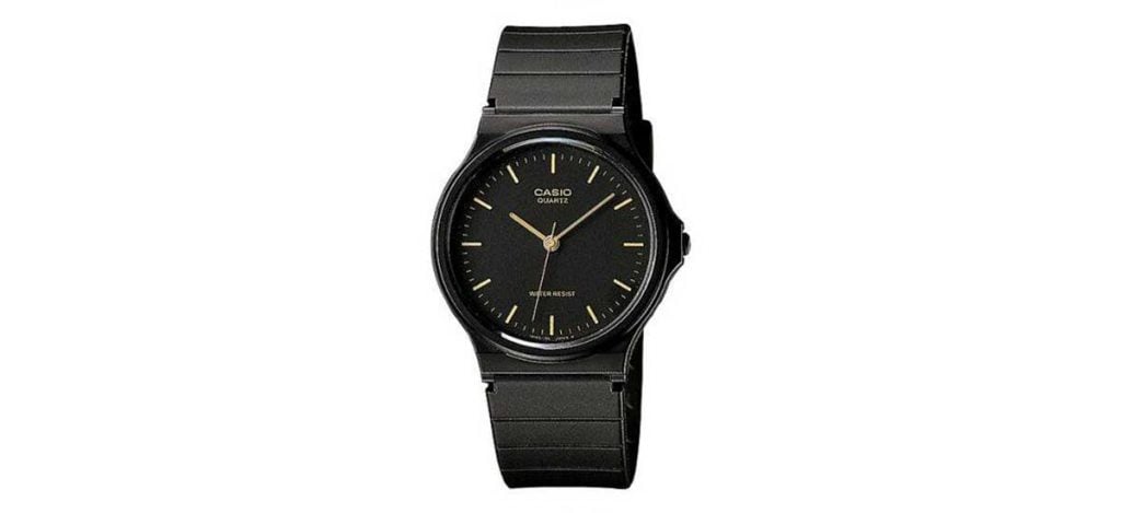 Casio MQ24-E1 Black Resin