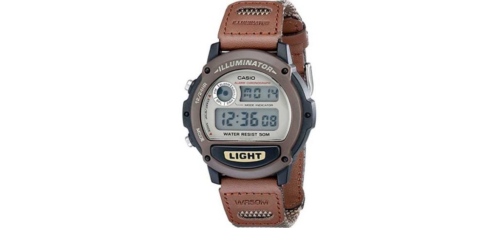 Casio W89HB-5AV Illuminator