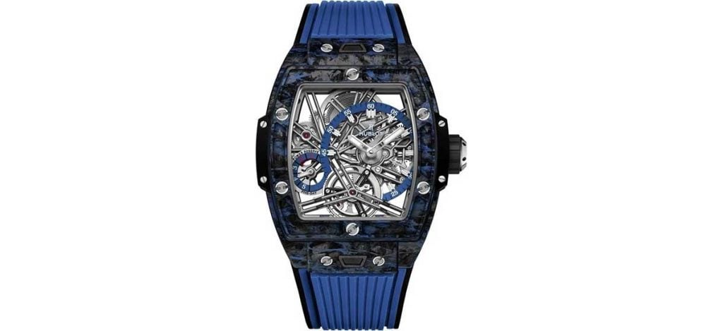 Hublot Spirit of Big Bang Tourbillon Carbon Blue