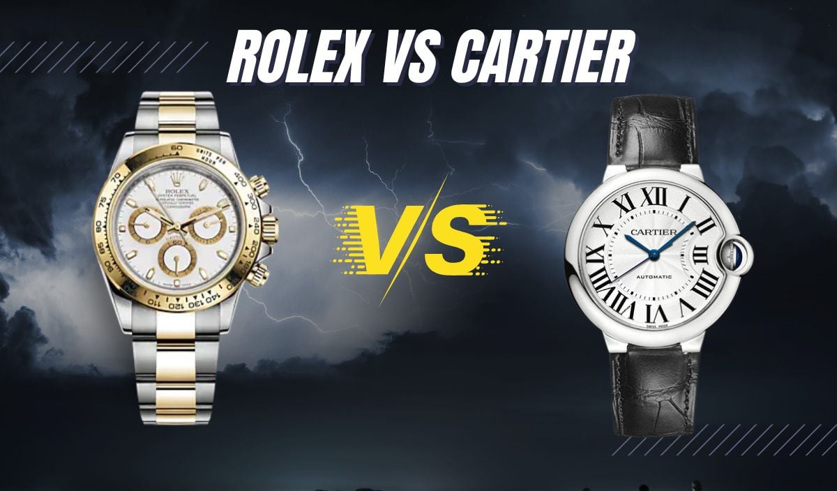 rolex vs cartier brand comparison