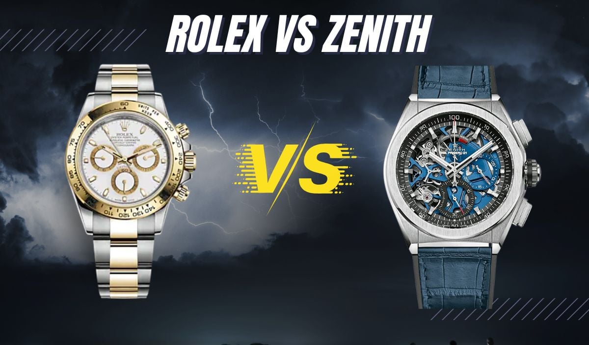 Rolex vs Zenith watches