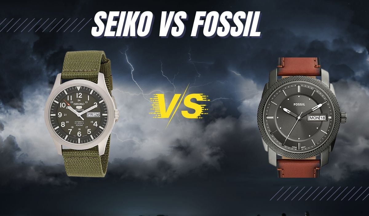 Descubrir 52+ imagen fossil watch vs seiko