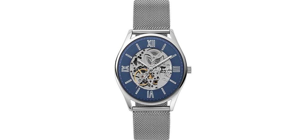 Skagen Men's Holst Automatic Stainless Steel Skeleton Watch