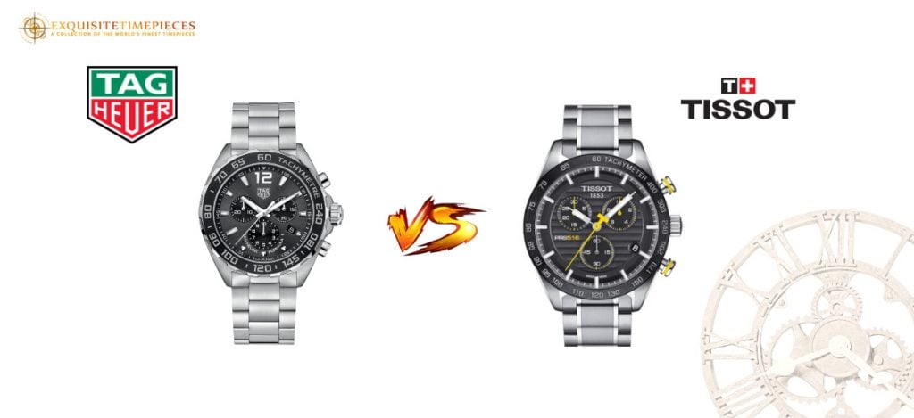 Tag Heuer Formula 1 Chronograph VS Tissot PRS516 Chronograph