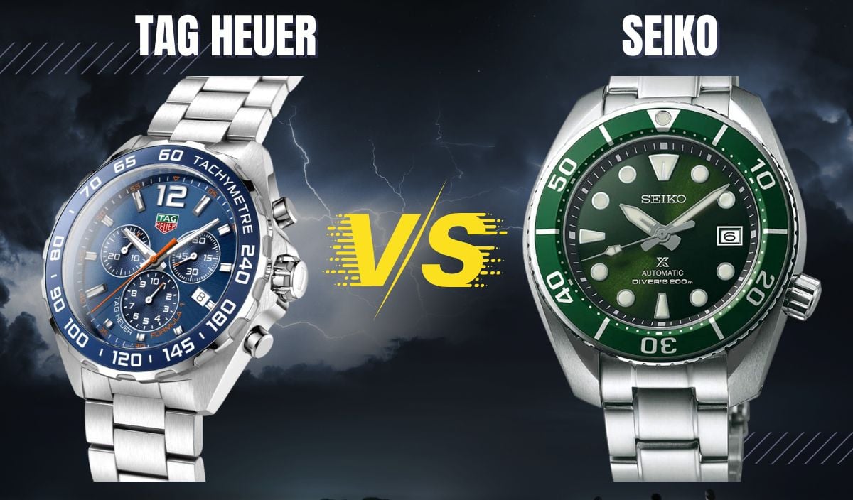 Tag Heuer vs Seiko brand comparison