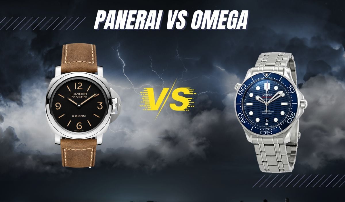 Panerai vs Omega brand comparison