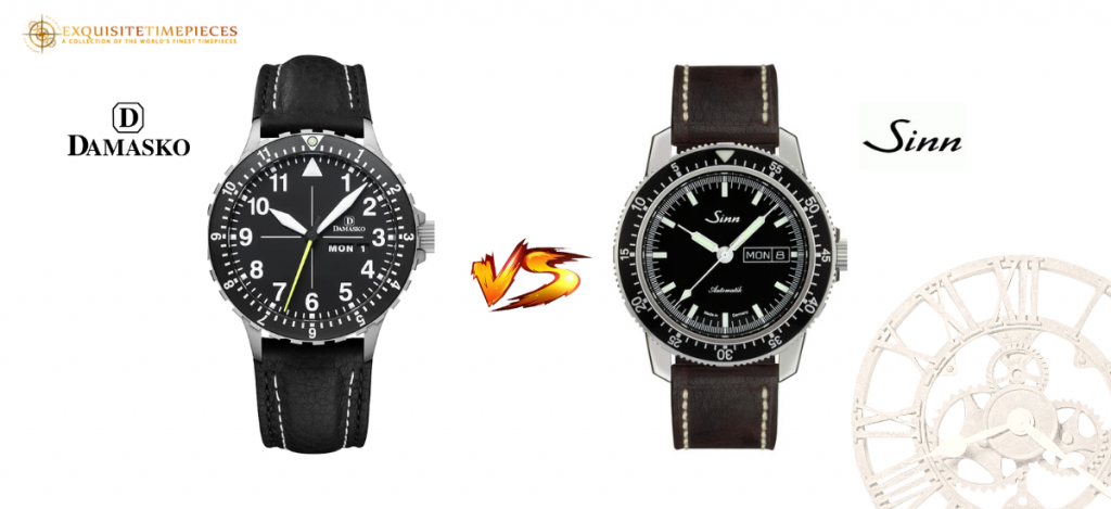 Sinn 104 vs Damasko DA46