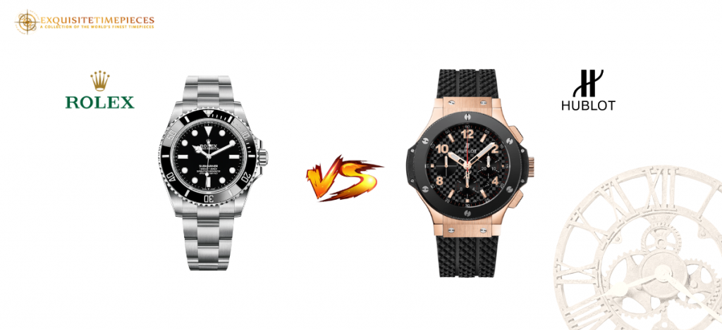 Rolex Submariner vs Hublot Big bang