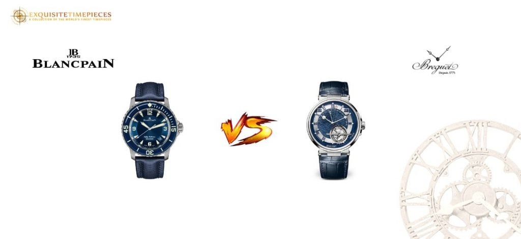 Blancpain fifthy fathoms vs Breguet Marine