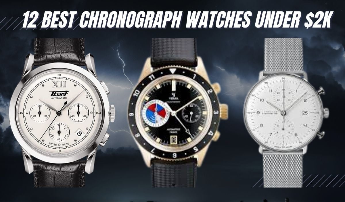 12 best chronograph watches under $$2k