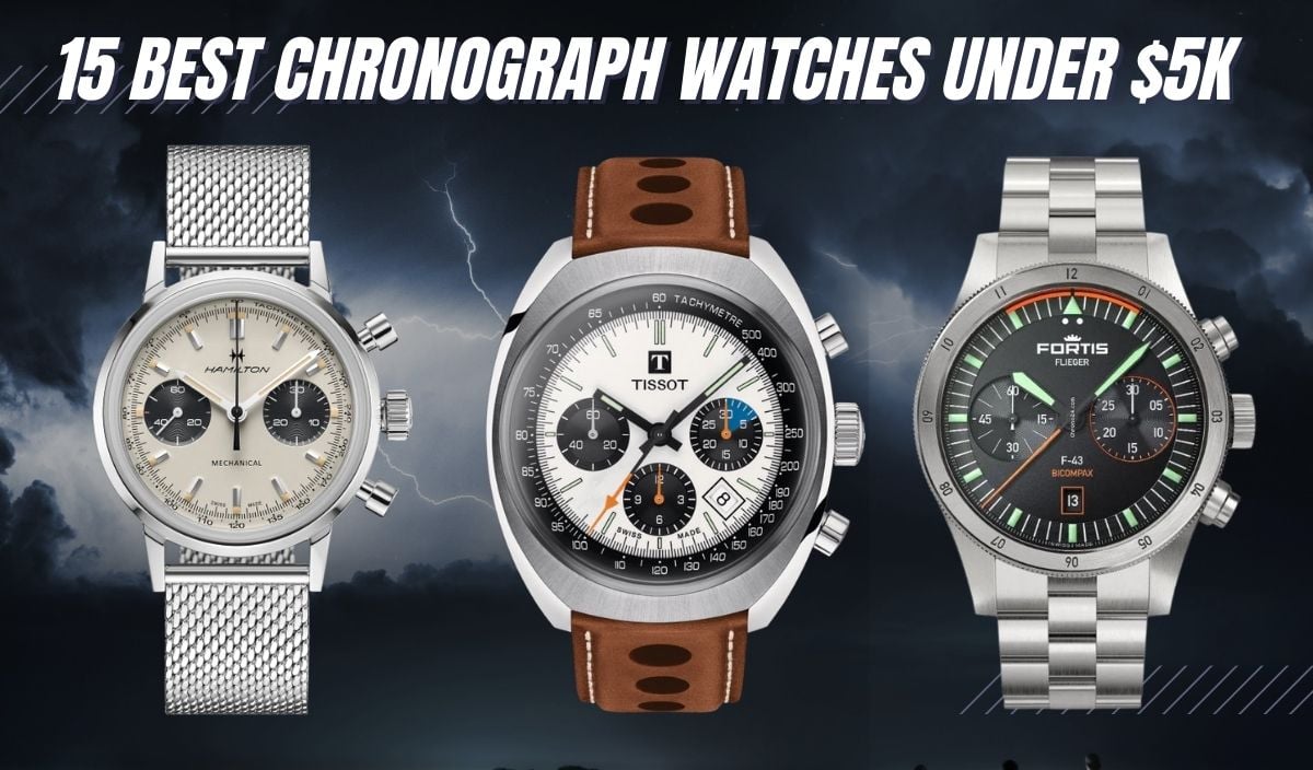 15 best chronograph watches under $5k