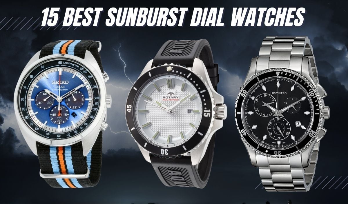 15 best sunburst dial watches