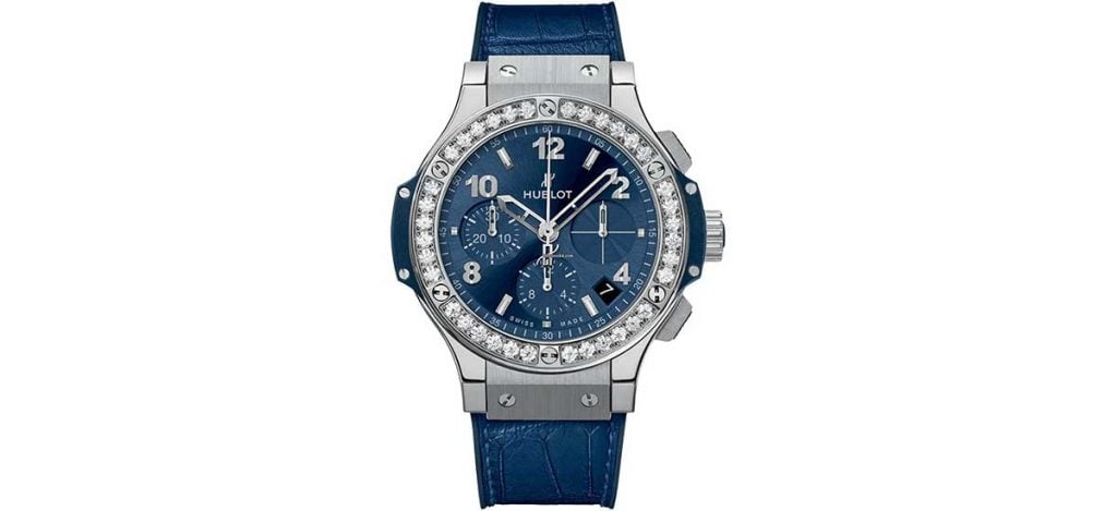 Hublot Big Bang Steel Blue Diamonds