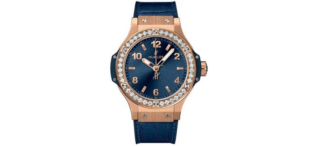 Hublot Spirit of Big Bang 39mm Gold Blue Dial