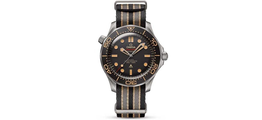 Omega Seamaster Diver 300m 007 James Bond Edition on NATO