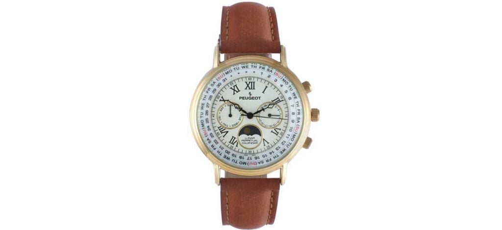 Peugeot Vintage Perpetual Calendar with Moon Phase