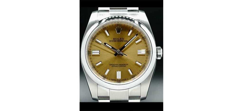 Rolex Oyster Perpetual 36 White Grape 116000