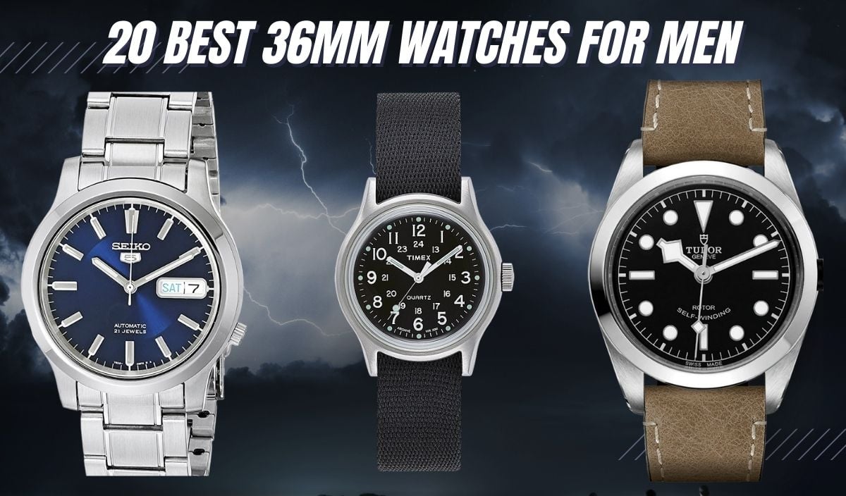 20 Best 36mm Watches for Men