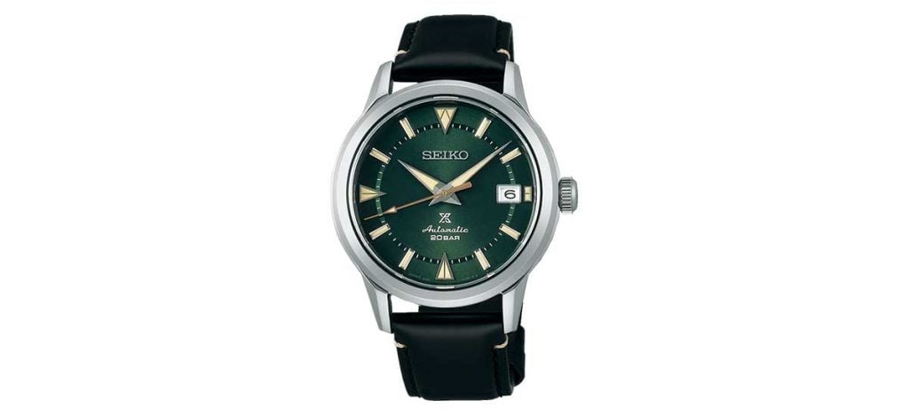 The re-creation of Seiko's first Alpinist watch from 1959. An important  sports watch classic is re-born.