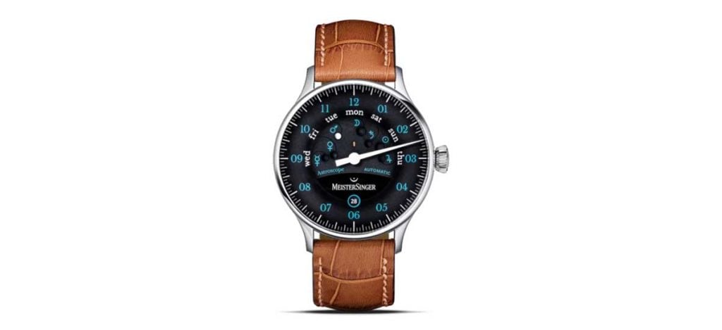 MeisterSinger Astroscope Black Blue