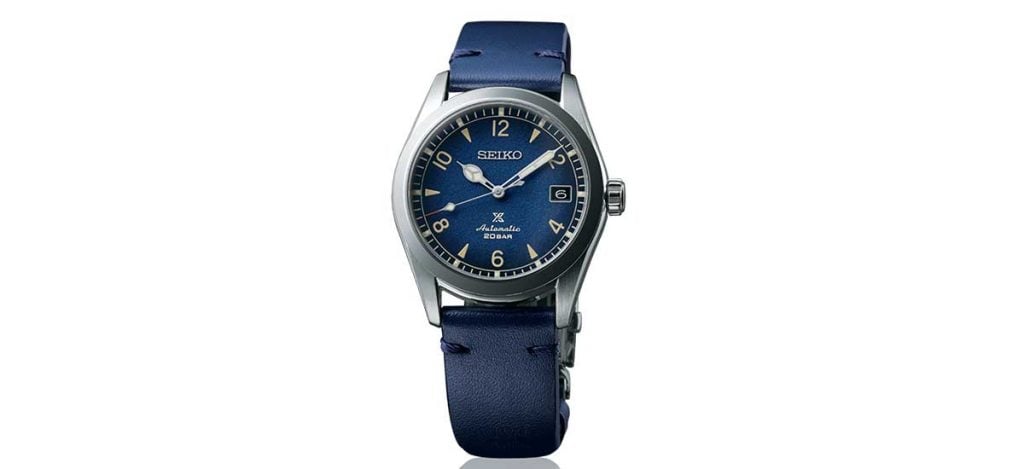 The re-creation of Seiko's first Alpinist watch from 1959. An important  sports watch classic is re-born.