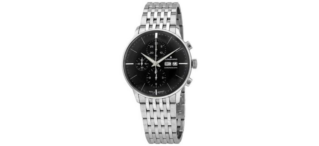 Junghans Meister Chronoscope Black Dial Day Date 027/4324.47.