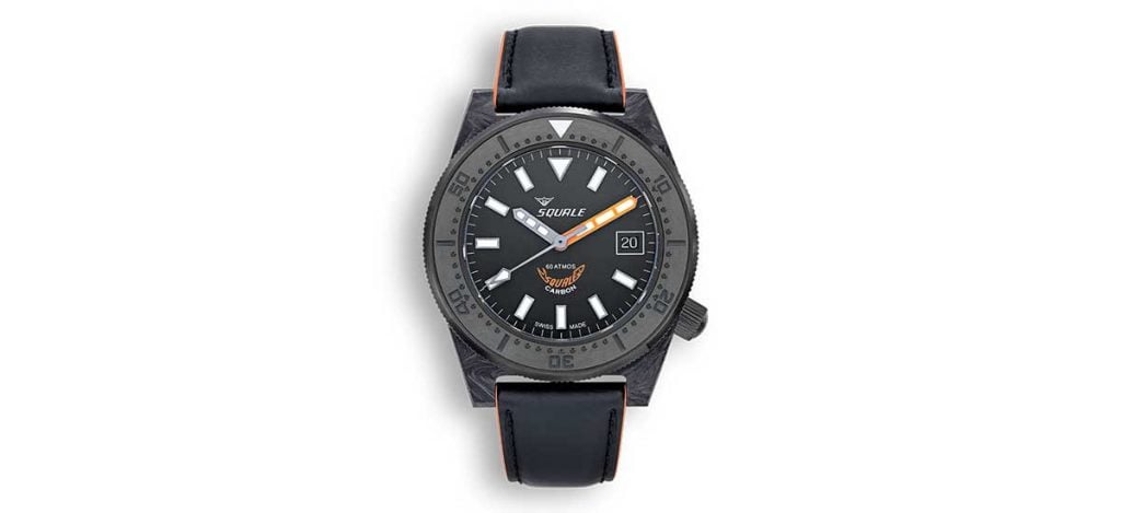 Squale T183 Forged Carbon Orange 