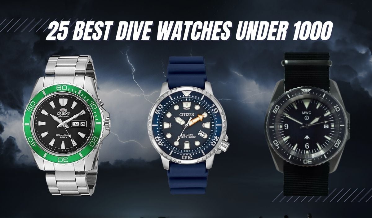 25 best dive watches under 1000