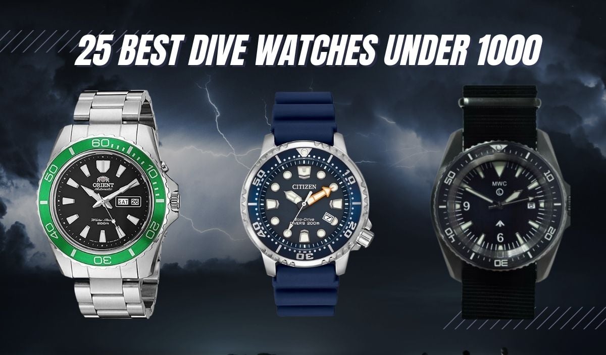 25 BEST Dive Watches Under $1000 (Luxury Meets Affordability!)