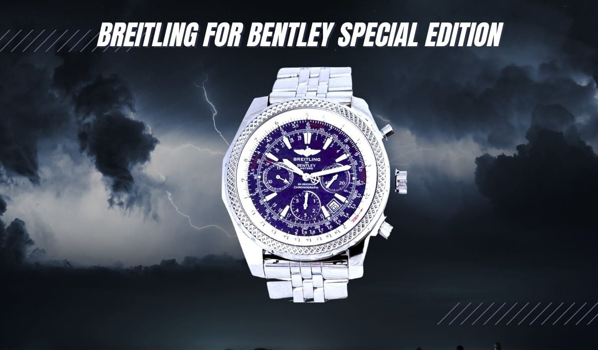 Pre-Owned Breitling Bentley Flying B Chronograph Midnight Carbon