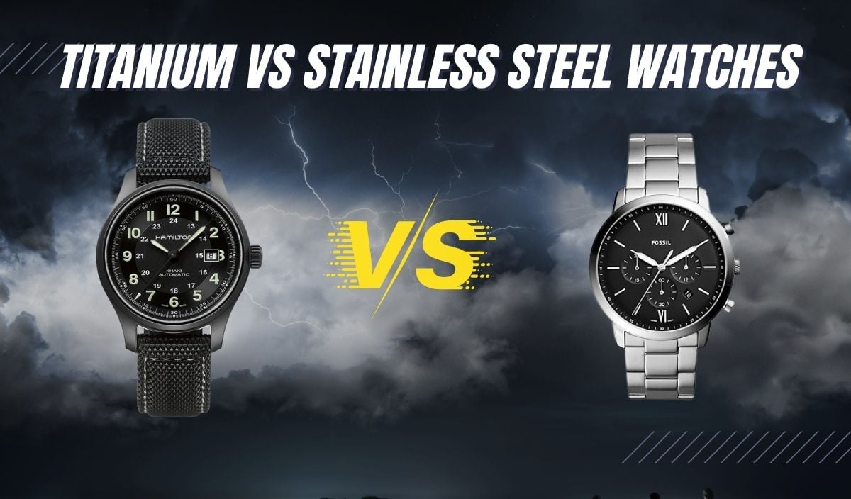 titanium vs stainless steel watches