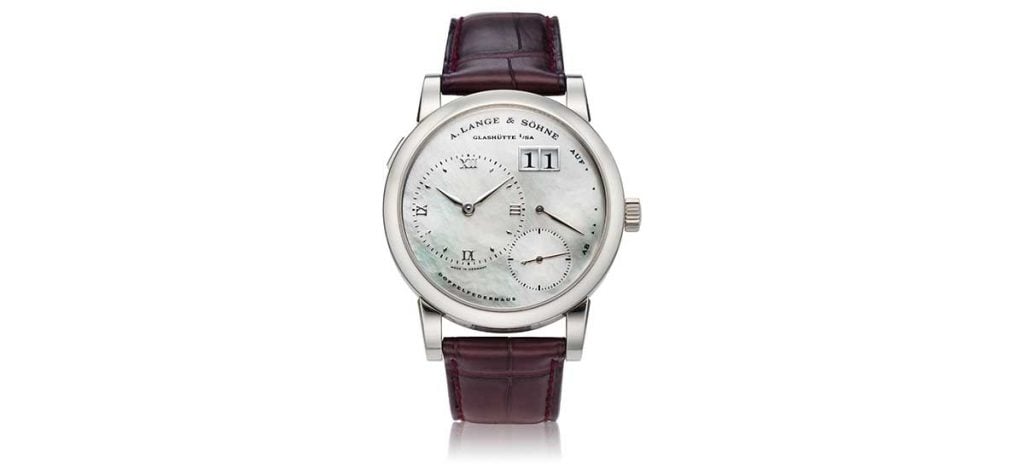 A. Lange and Söhne Lange 1 (ref. #110.029)