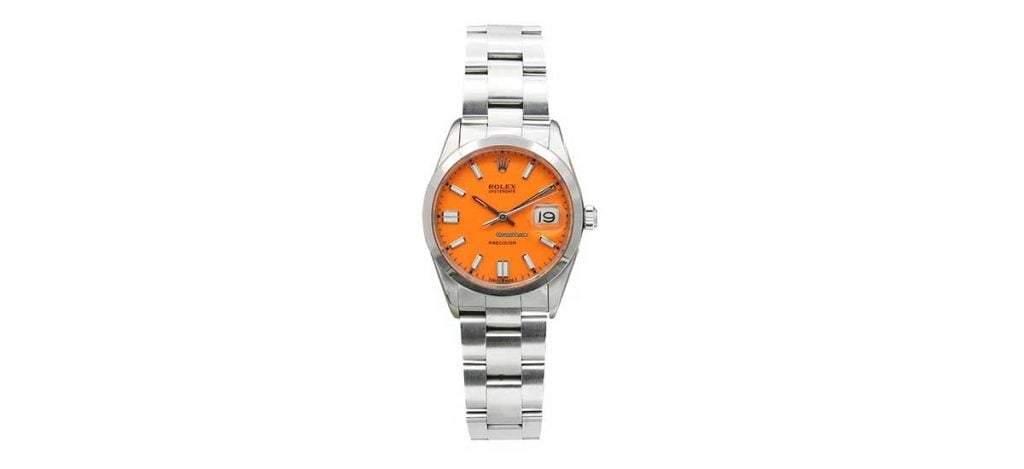 Rolex Oysterdate Precision 6694 Orange Dial