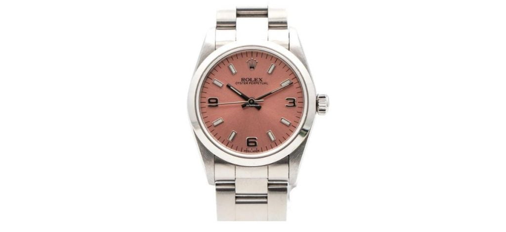 Rolex Oyster Perpetual Salmon Dial