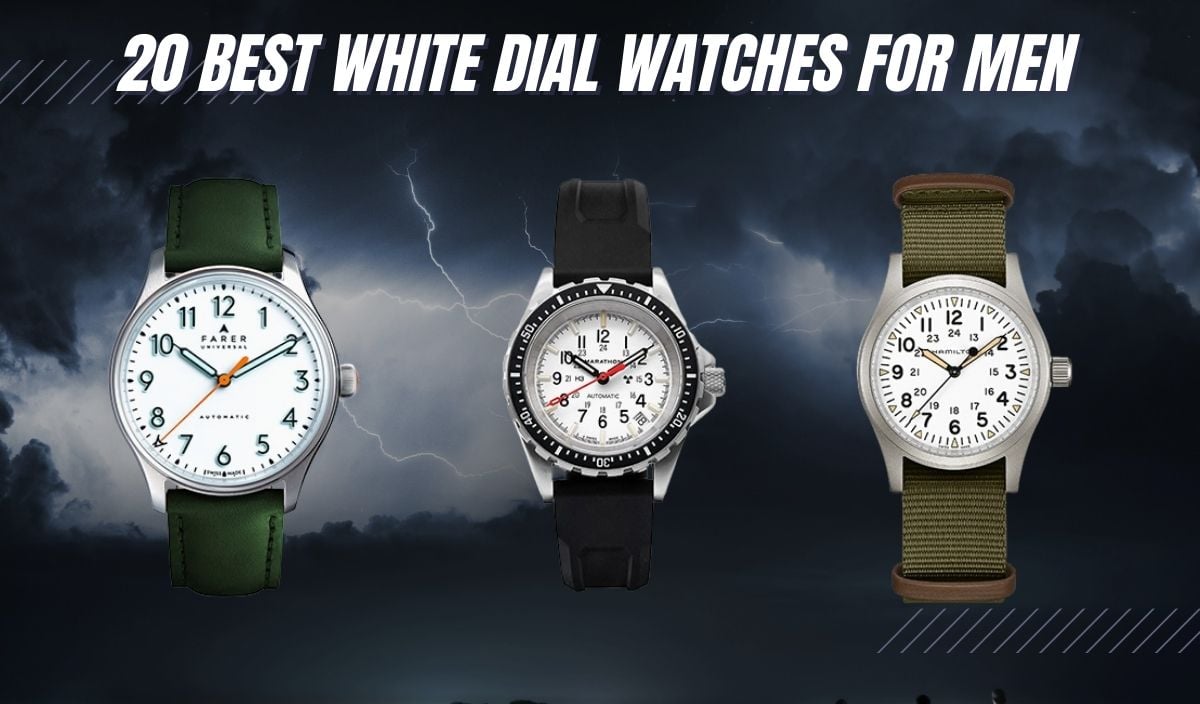 best white dial watches for men