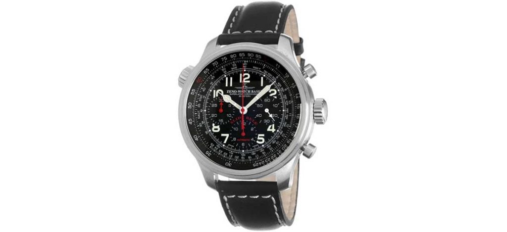 Zeno-Watch OS Slide Rule Chronograph (ref. 8557CALTH-a1)