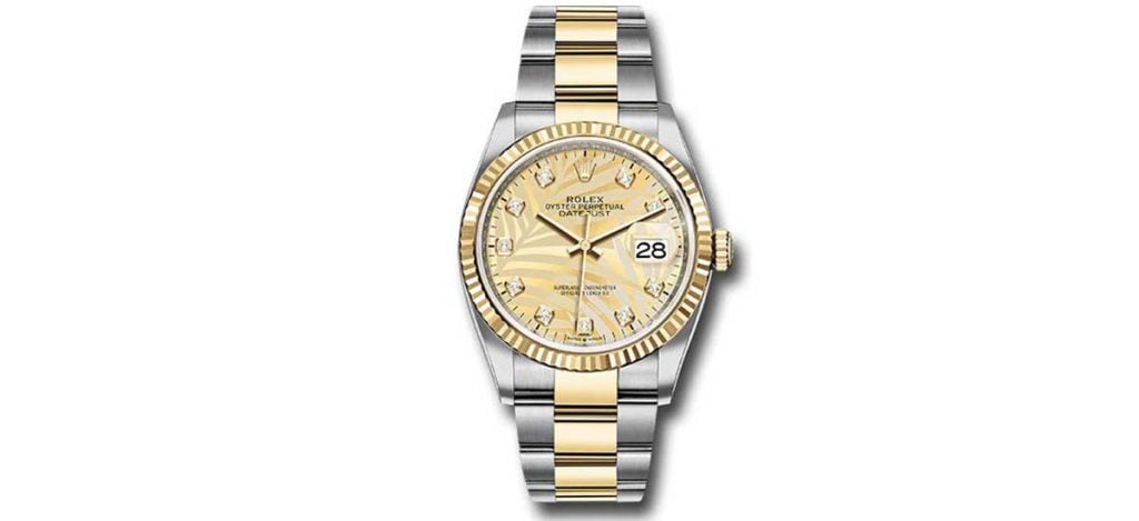 Rolex Datejust 126233 Golden Fluted Motif