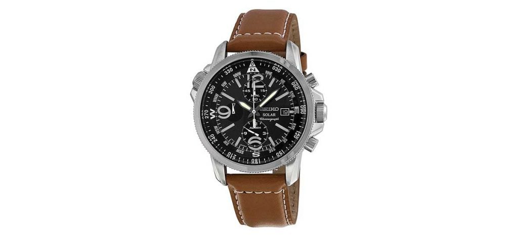 Seiko Solar Chronograph Compass SSC081