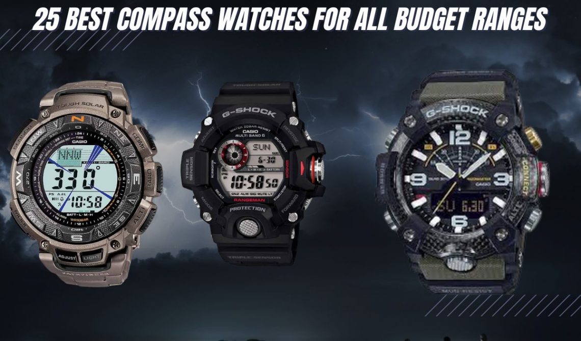 25 BEST Compass Watches for ALL Budgets (from 90 to 15,725)