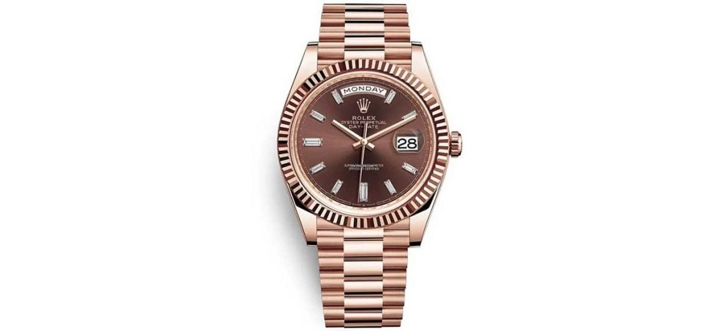 Rolex Day-Date 40 Chocolate Dial (ref. 228235)