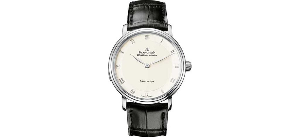 Blancpain Villeret Minute Repeater Automata White Gold (ref. 6033-1542-55) 