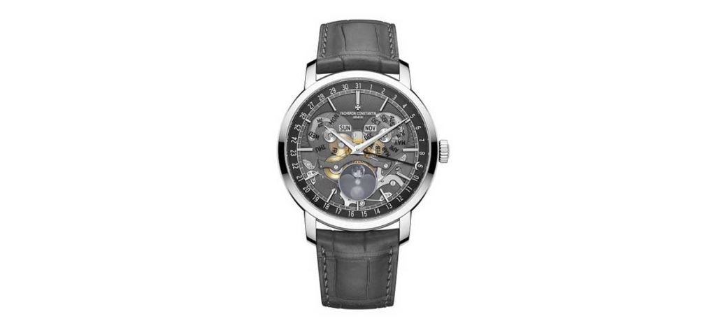 Vacheron Constantin Traditionnelle Complete Calendar Openface White Gold (ref. 4020T000G-B655)