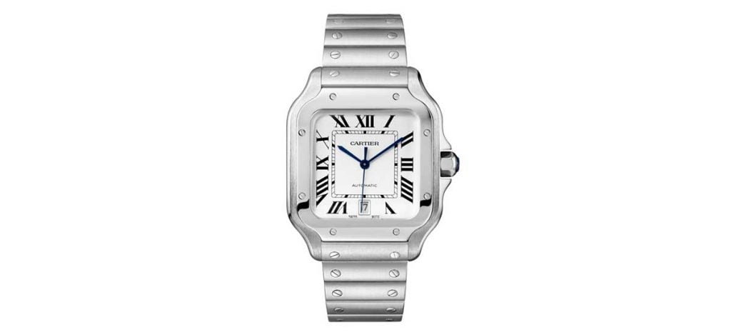 Cartier Santos Large Model (ref. CRWSSA0018)