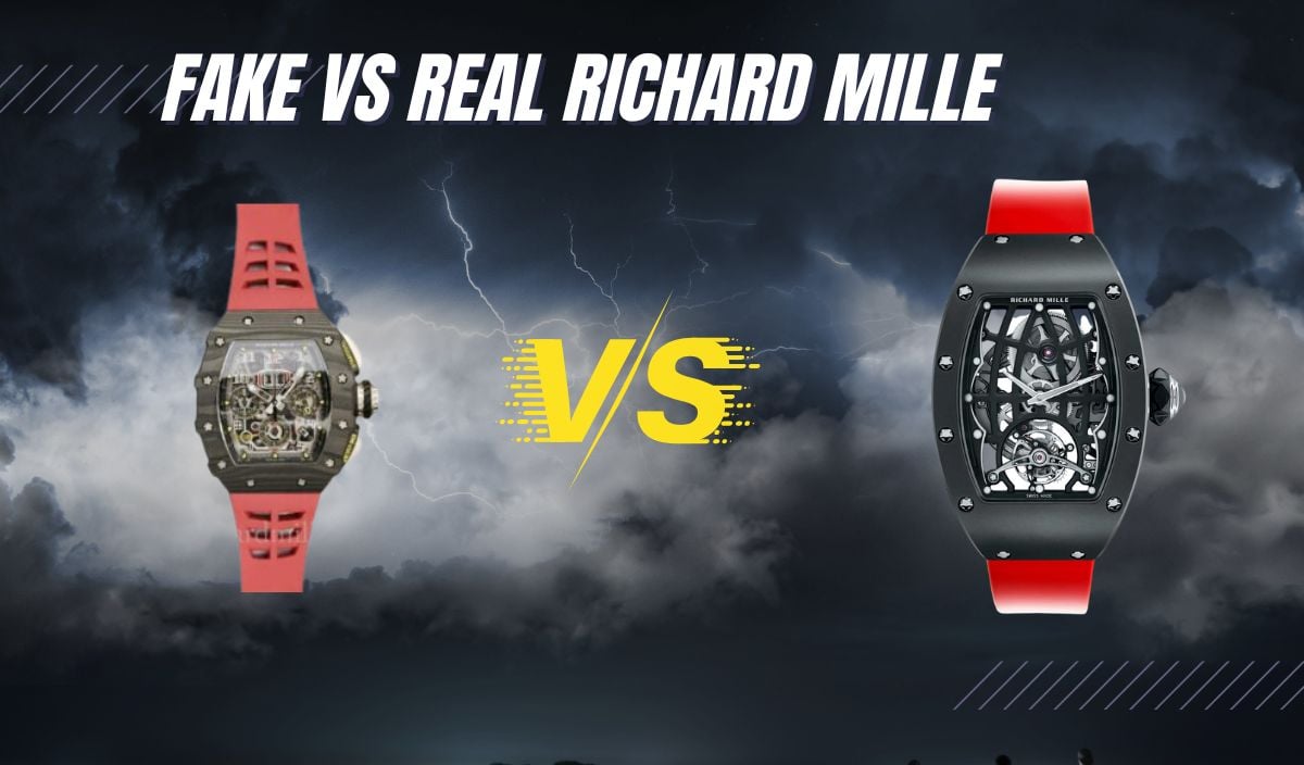 Fake vs real richard mille