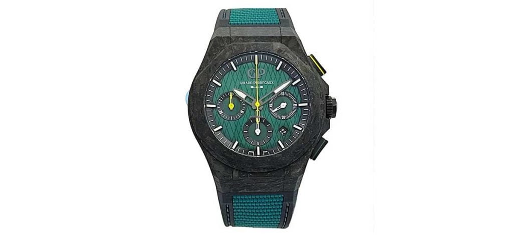 Girard-Perregaux Laureato Absolute Chronograph Aston Martin F1 Edition (ref. 81060-41-3071-1CX)