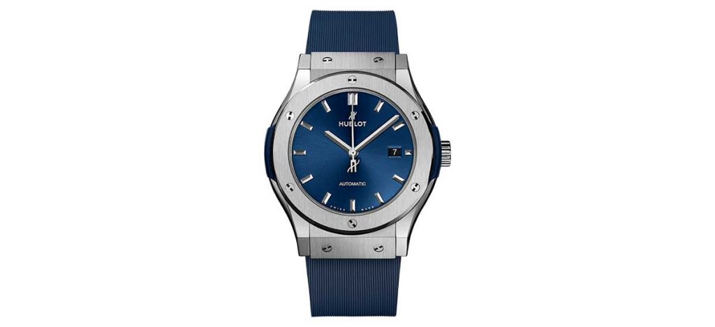 Hublot Classic Fusion Titanium Blue (ref. 542.NX.7170.RX)