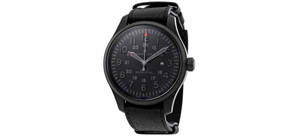 Hamilton Khaki Field Mechanical 50mm Black PVD (ref. H69809730)